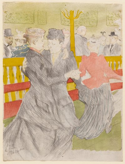  作： Henri de Toulouse-Lautrec