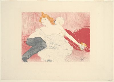 Debauchery (2 番目のプレート) 作： Henri de Toulouse-Lautrec