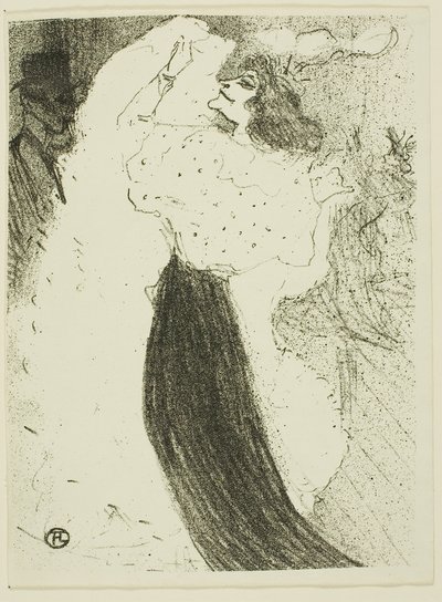 エキセントリックダンス 作： Henri de Toulouse-Lautrec