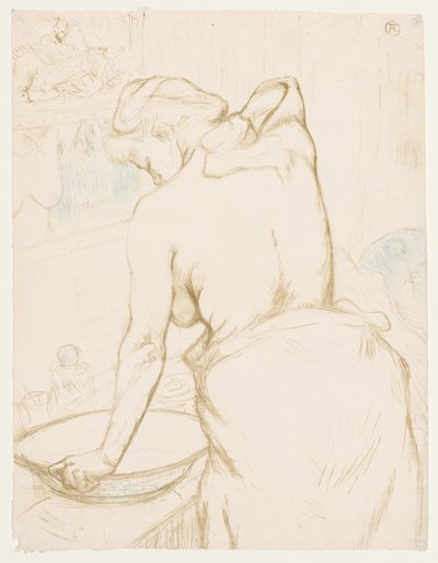 エルズ：ザ・トイレ 作： Henri de Toulouse-Lautrec