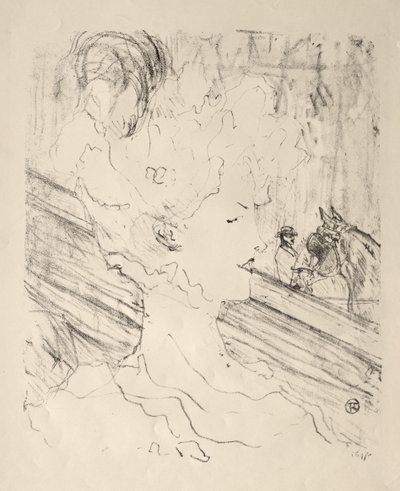 エミリエンヌ・ダランソン 作： Henri de Toulouse-Lautrec
