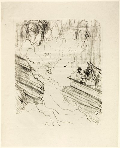 エミリエンヌ・ダランソン、13のリトグラフより 作： Henri de Toulouse-Lautrec