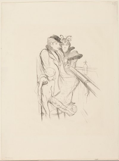 エロス・ヴァンヌ 作： Henri de Toulouse-Lautrec