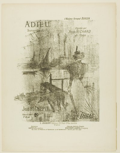 さらば、欲望のメロディーより 作： Henri de Toulouse-Lautrec