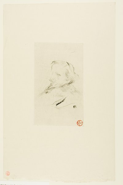 フランシス・ジョーダン 作： Henri de Toulouse-Lautrec