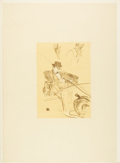 おはようミスター・ロビン 作： Henri de Toulouse-Lautrec