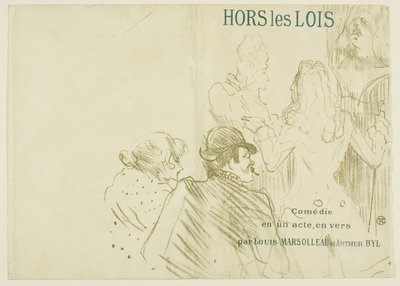 モリエールへのオマージュ 作： Henri de Toulouse-Lautrec