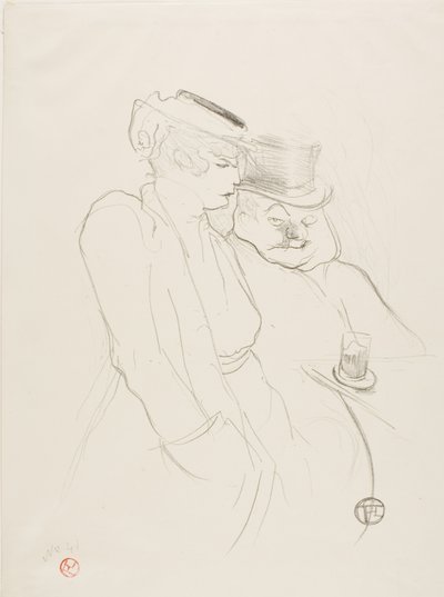 40代 作： Henri de Toulouse-Lautrec