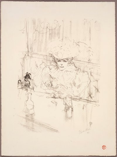 ハネトンでは 作： Henri de Toulouse-Lautrec