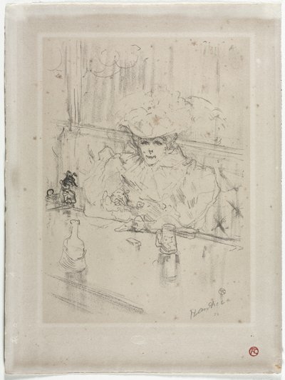 ハネトンでは 作： Henri de Toulouse-Lautrec