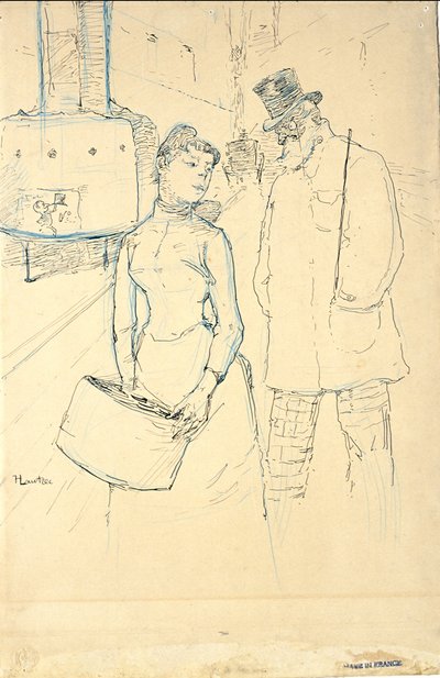  作： Henri de Toulouse-Lautrec