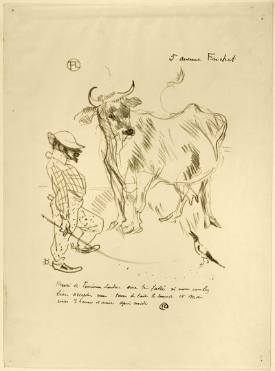 一杯のミルクへの招待 作： Henri de Toulouse-Lautrec