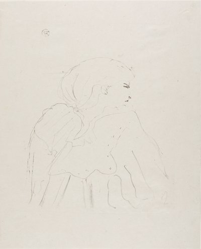 ジェーン・ヘディング、トレイズ・リトグラフより 作： Henri de Toulouse-Lautrec