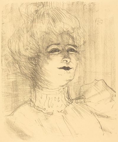 ジャンヌ・ヘイディング 作： Henri de Toulouse-Lautrec