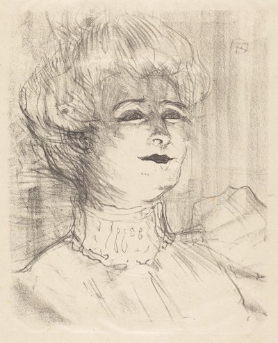 ジャンヌ・ハディング 作： Henri de Toulouse-Lautrec