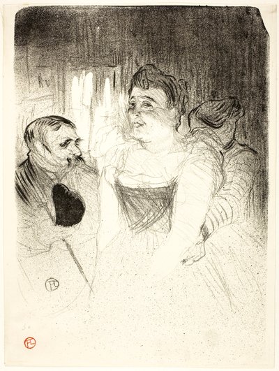 ジャッジ 作： Henri de Toulouse-Lautrec