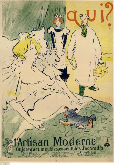  作： Henri de Toulouse-Lautrec