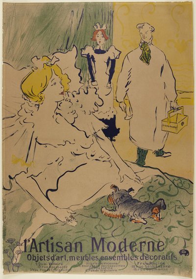  作： Henri de Toulouse-Lautrec