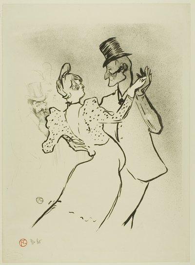 ラグ コンチネンタル E 作： Henri de Toulouse-Lautrec