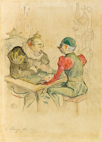 ベジグ 作： Henri de Toulouse-Lautrec