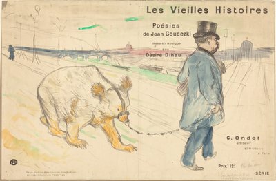 昔話（表紙/口絵） 作： Henri de Toulouse-Lautrec
