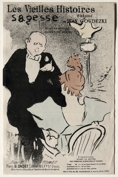 古い物語: 知恵 作： Henri de Toulouse-Lautrec