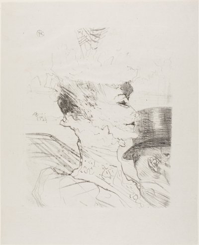 Treize Lithographies の Louise Balthy 作： Henri de Toulouse-Lautrec