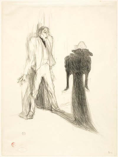 リュニェ・ポエ、イメージ 作： Henri de Toulouse-Lautrec