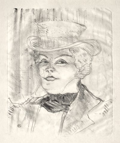 レジェーン夫人 作： Henri de Toulouse-Lautrec