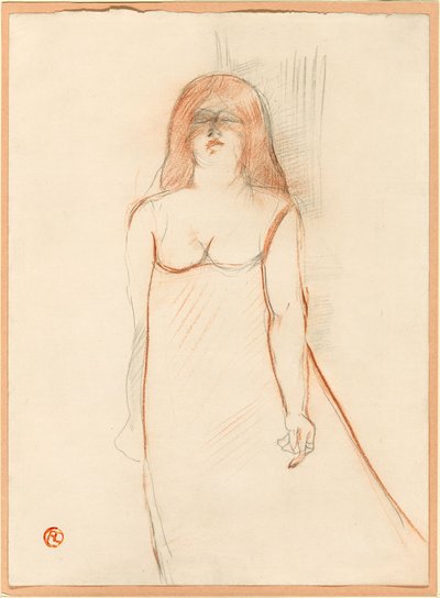 ミス・コシテ 作： Henri de Toulouse-Lautrec
