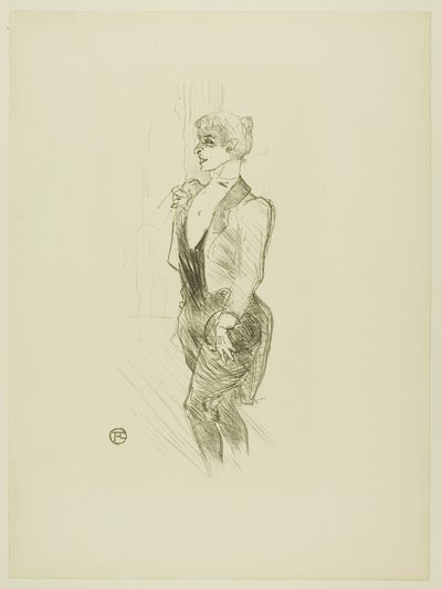 メアリー・ハミルトン 作： Henri de Toulouse-Lautrec