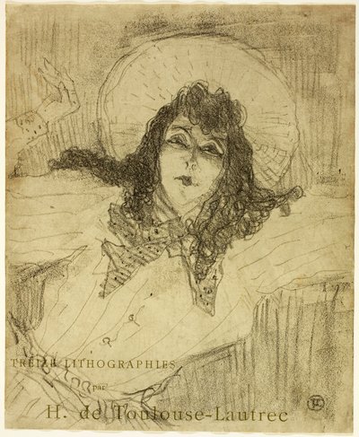 May Belfort、Treize Lithographies より 作： Henri de Toulouse-Lautrec