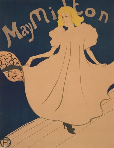 メイ・ミルトン 作： Henri de Toulouse-Lautrec