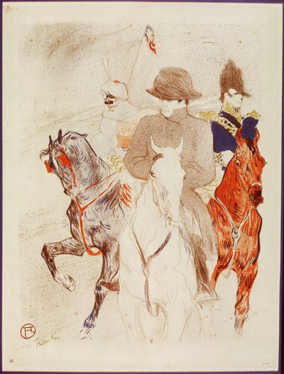 皇帝ナポレオン1世 作： Henri de Toulouse-Lautrec