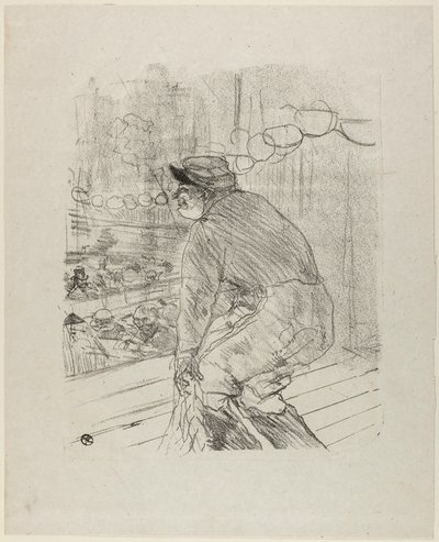 Treize Lithographies のポーリン 作： Henri de Toulouse-Lautrec