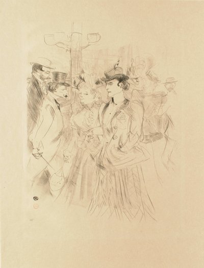  作： Henri de Toulouse-Lautrec