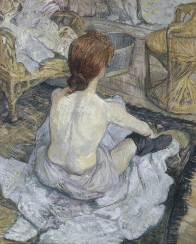 ラ・トワレとしても知られるルース 作： Henri de Toulouse-Lautrec