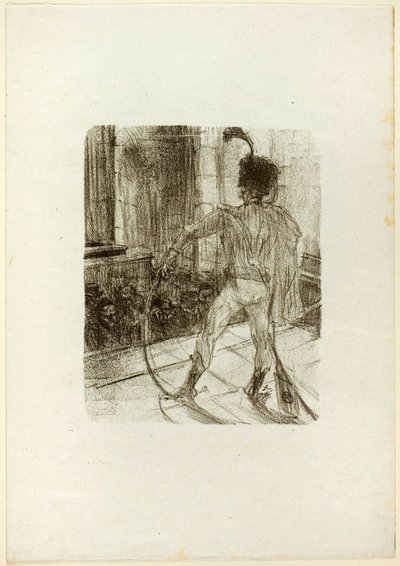 Au Pied du Sinaï より、シナゴーグの Schlomé Fuss 作： Henri de Toulouse-Lautrec
