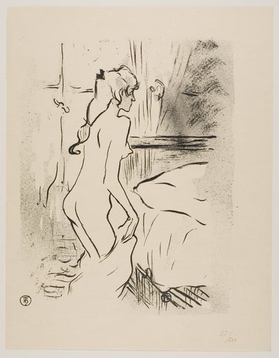女性の研究 作： Henri de Toulouse-Lautrec