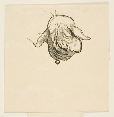シナイの麓でのテイルピース 作： Henri de Toulouse-Lautrec