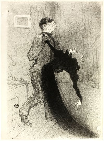 ザ・フェインティング・フィット 作： Henri de Toulouse-Lautrec