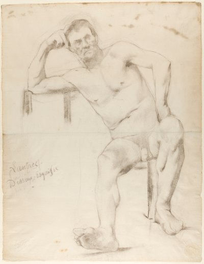 モデル・ニザベナ 作： Henri de Toulouse-Lautrec