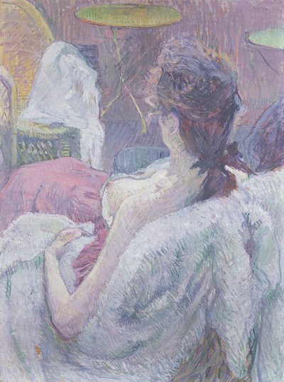 モデルの残り 作： Henri de Toulouse Lautrec