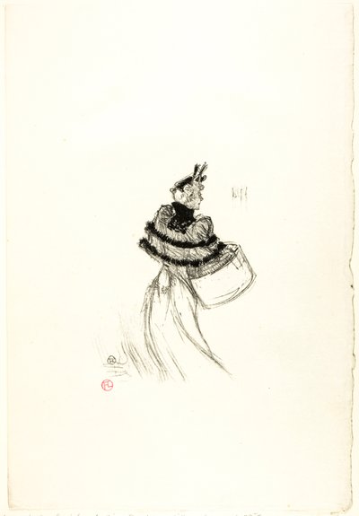 ザ オールド ジェントルメン 作： Henri de Toulouse-Lautrec
