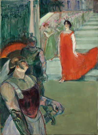 ボルドーのオペラ「メッサリーナ」 作： Henri de Toulouse-Lautrec