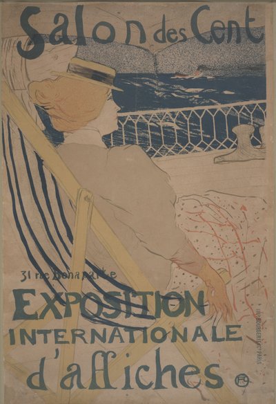 キャビン54の乗客 作： Henri de Toulouse Lautrec