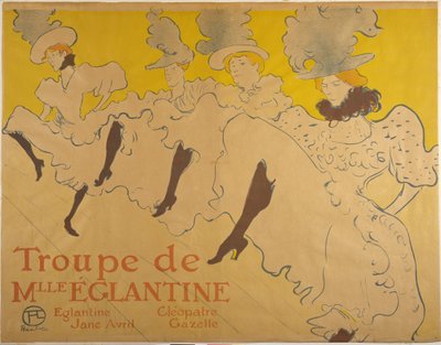  作： Henri de Toulouse-Lautrec