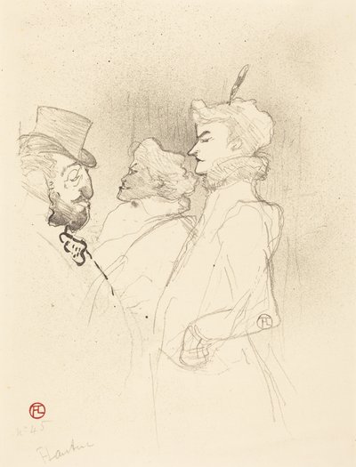  作： Henri de Toulouse-Lautrec