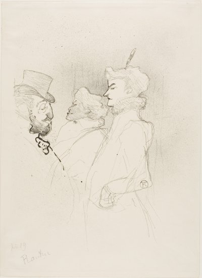 なぜですか?...一度はカウントされません 作： Henri de Toulouse-Lautrec