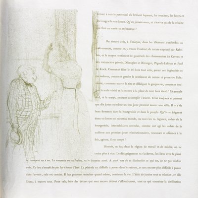 イヴェット・ギルベール-フレンチ シリーズ: No. 15 作： Henri de Toulouse-Lautrec